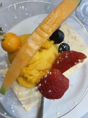 Sorbet  at Ristorante Toscanini in Cologne