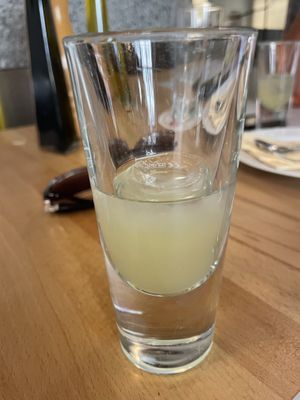 Limoncello  at Ristorante Toscanini in Cologne