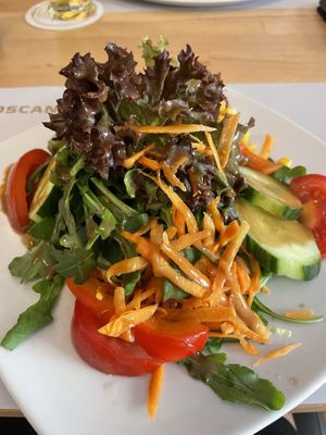 Vegan salad  at Ristorante Toscanini in Cologne