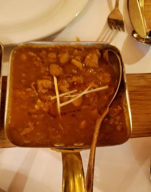Chana masala at Rooh in Split