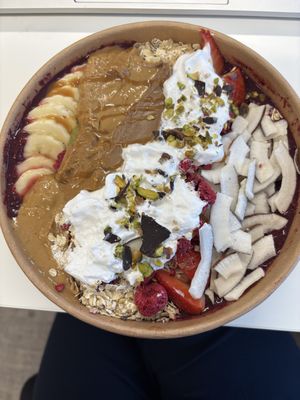 Açai bowl  at Evita Espressobar in Oslo