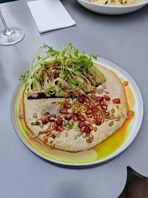 early cabbage with sunflower paste & jalapeño oil at Peet Ruut in Tallinn