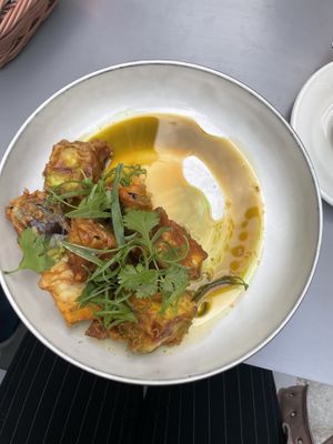 Fried eggplant   at Peet Ruut in Tallinn