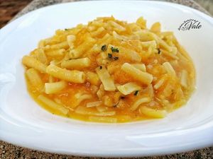 Pasta with calabaza, one of our pasta specials at Gusto Napoletano in Fayetteville