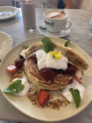 Pancakes veganos  at Brunchit - Malasaña in Madrid