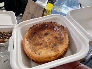 Plain cheesecake   at Fairy Cakes in Vancouver