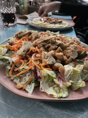 Caesar Salat mit Sin Carne Chicken   at blattwerk in Freiburg