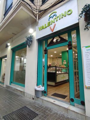 Door at Valentino Gelato in Valencia