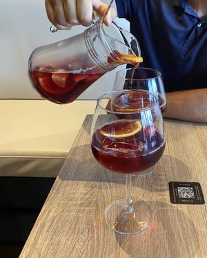 Sangria  at Natur Poke - Puerto Pollença in Mallorca