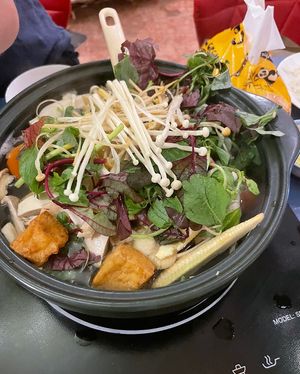 Hot pot  at TuLi KuSu in Ho Chi Minh City