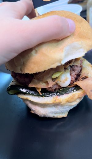   at Burger's Bró in Naples