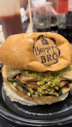   at Burger's Bró in Naples