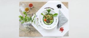 Green Island Salad at Amaranth in Berlin