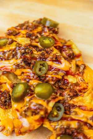 BBQ Vicken Nachos  at Sun Of A Vegan in Memphis