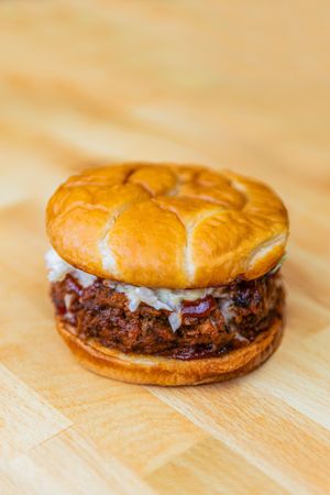 Jumbo Chopped Vicken BBQ Sandwich   at Sun Of A Vegan in Memphis