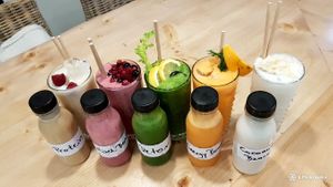 Homemade Smoothies at Moniques Bistro & Cafe in 