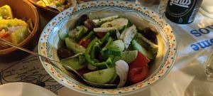 Vegane Choriatiki at Taverna Niotis in Kos