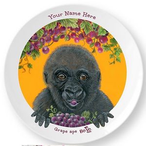 Meet Grape Ape, one of the many Be-Ve Kids Plant-Based Pals on Plates collection at Be-Ve Kids in Hickory