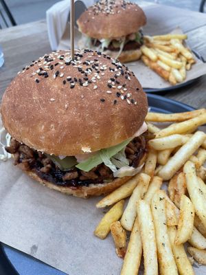Soul Burger & Falafel Burger   at Doomfara in Tbilisi
