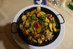 Gnocchi-Gemüse-Pfanne at Gasthaus Blaue Goas in Oetz