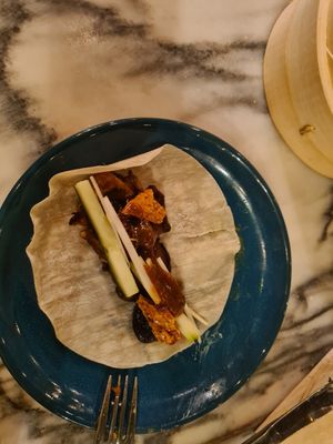 Mushroom crepe at Espécie in Porto