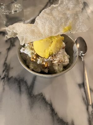 Arroz con leche   at Espécie in Porto