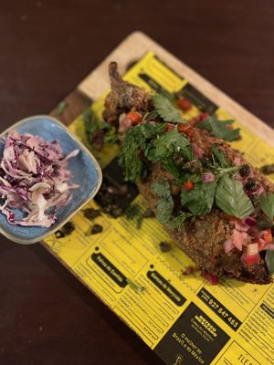 Snitzchel berenjena  at Espécie in Porto