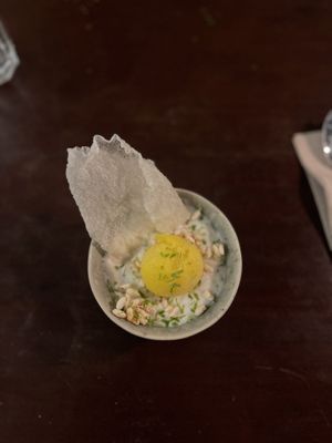 Arroz con leche de coco  at Espécie in Porto