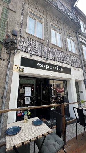 Outside  at Espécie in Porto