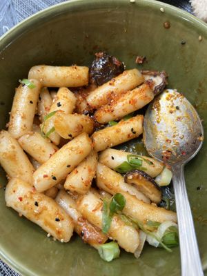 pasta de arroz y shitake  at Espécie in Porto