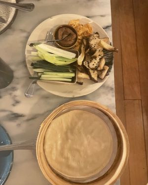 “Beijing style” mushrooms  at Espécie in Porto