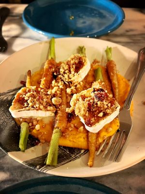 Carrots and cheesee  at Espécie in Porto