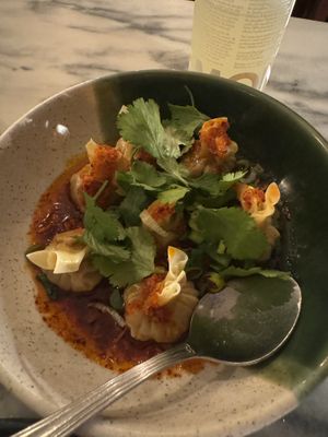 Dumplings  at Espécie in Porto