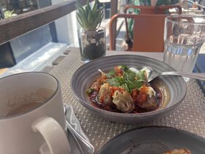 Dumplings  at Espécie in Porto