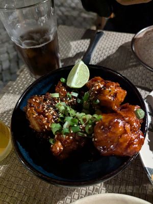 Fried cauliflower at Espécie in Porto