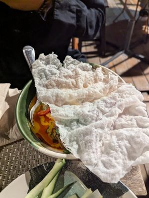 Heart of palm curry at Espécie in Porto