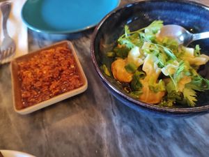 Dumplings at Espécie in Porto