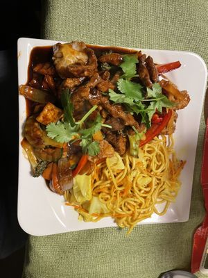 Bodhi noodles  at Vegan Gesund in Hannover