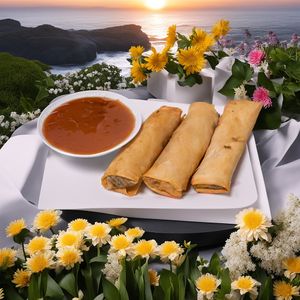  Frühlingsrollen at Vegan Gesund in Hannover