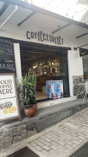   at Coffee Trotter in Aguas Calientes