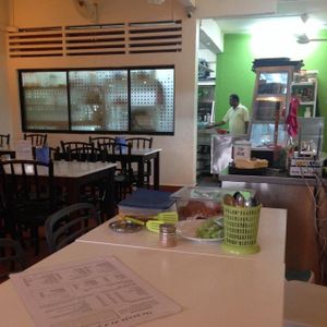 Inside view at The Ganga Cafe @ BANGSAR in Kuala Lumpur