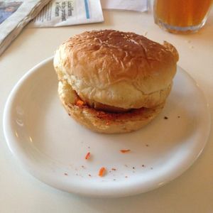 Ganga burger at The Ganga Cafe @ BANGSAR in Kuala Lumpur