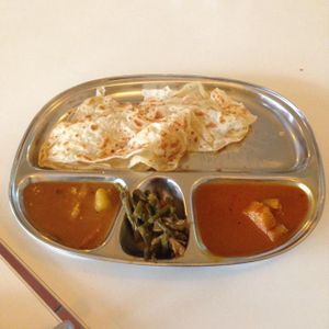 Roti Chanai at The Ganga Cafe @ BANGSAR in Kuala Lumpur