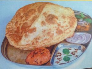 Bhatura at The Ganga Cafe @ BANGSAR in Kuala Lumpur