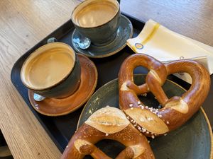 pretzels  at Peter's gute Backstube in Baden Baden