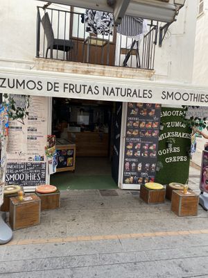 The shop  at Feel Juice in Ibiza