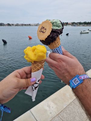  at aROMA Gelato in Umag