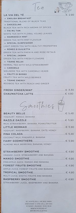 Drinks at My Mom's - Seegasse in Zell Am See