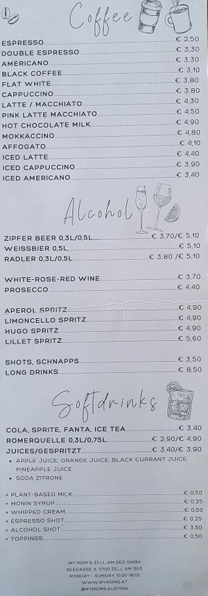 Drinks at My Mom's - Seegasse in Zell Am See