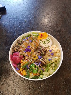 Lumberjack Bowl at Lumberjack Bio-Bergrestaurant in Kleinarl